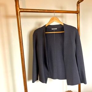 M.M.LaFleur Woolf jardigan, gray M